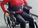 PARSONS PADDED WHEELCHAIR BELT